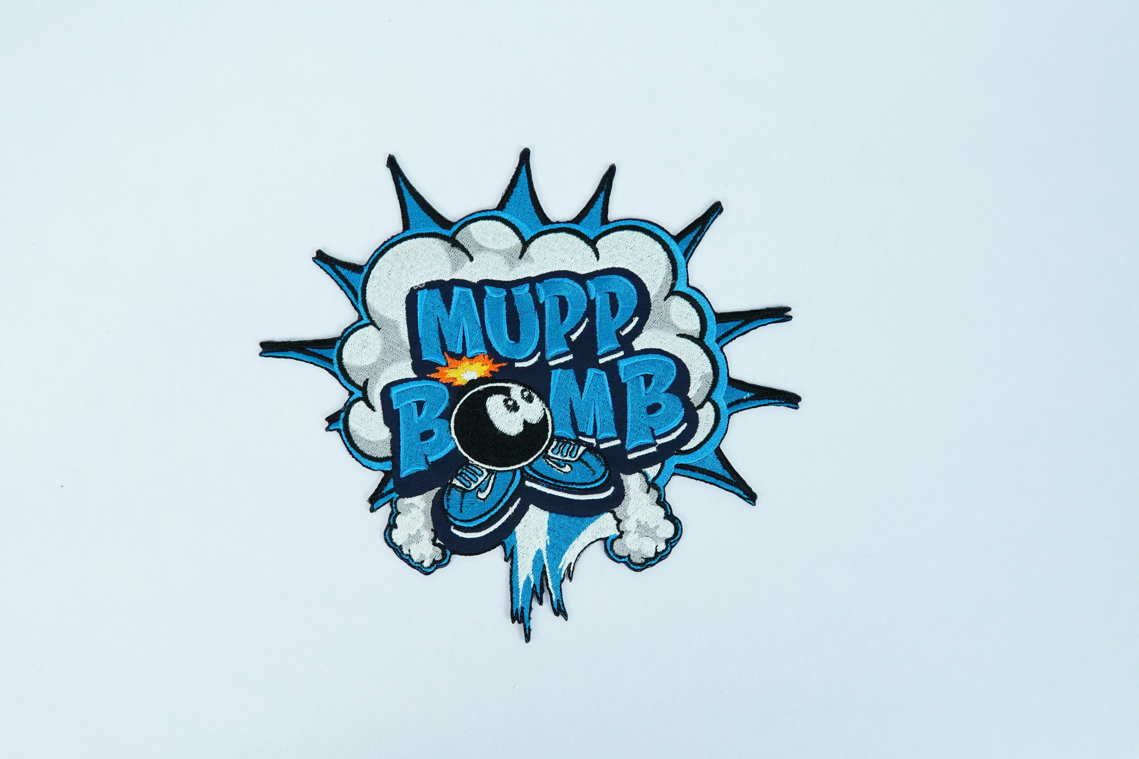 Mupp Bomb embroidered patch